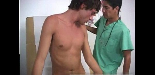  Gay male hockey physical tube and doctors punishing boys with